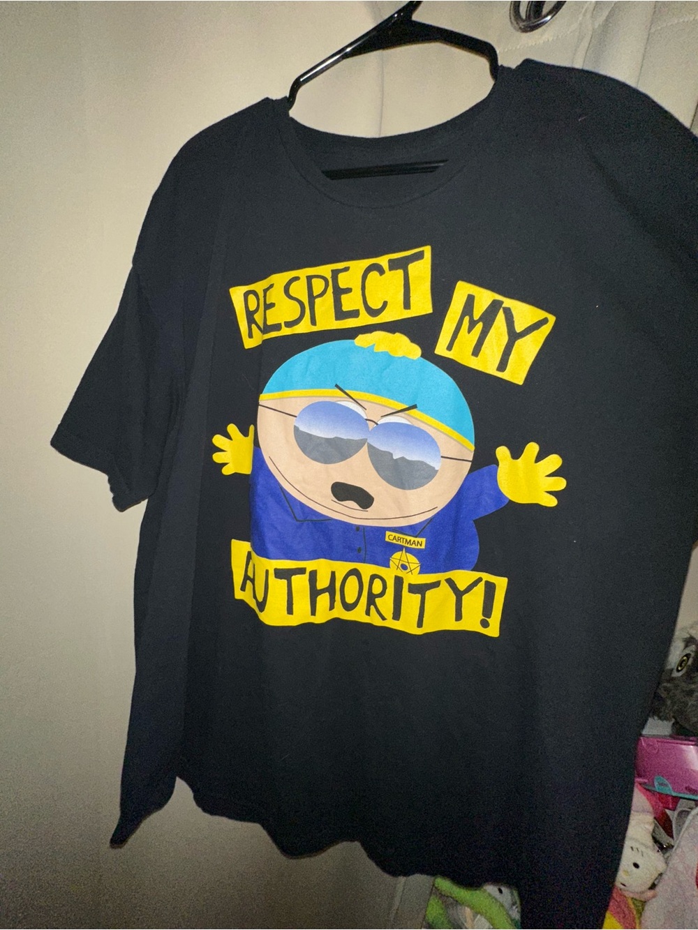 South Park Respect My Authority Cartman graphic tee men’s size 3XL